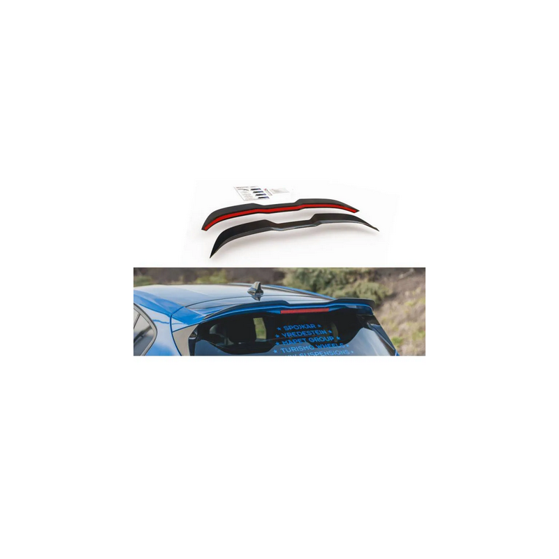 Spoiler Cap V.1 Maxton - Ford Focus ST Mk4 Noir Brillant