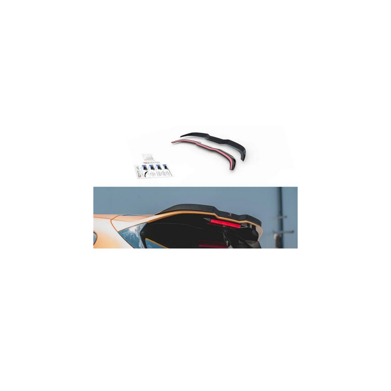 Spoiler Cap V.2 Maxton - Ford Focus ST Mk4 Noir Brillant