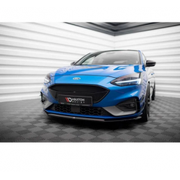 Lame Du Pare-Chocs Avant V.3 Maxton - Ford Focus ST / ST-Line Mk4 Noir Brillant Lame Du Pare-Chocs Avant V.3 Maxton - Ford Focus ST / ST-Line Mk4 Noir Brillant