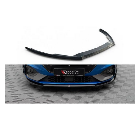 Lame Du Pare-Chocs Avant V.3 Maxton - Ford Focus ST / ST-Line Mk4 Noir Brillant