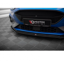Lame Du Pare-Chocs Avant V.4 Maxton - Ford Focus ST / ST-Line Mk4 Noir Brillant Lame Du Pare-Chocs Avant V.4 Maxton - Ford Focus ST / ST-Line Mk4 Noir Brillant