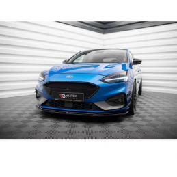 Lame Du Pare-Chocs Avant V.4 Maxton - Ford Focus ST / ST-Line Mk4 Noir Brillant Lame Du Pare-Chocs Avant V.4 Maxton - Ford Focus ST / ST-Line Mk4 Noir Brillant