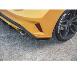 Sport Durabilité Lame Du Pare Chocs Arriere Maxton - Ford Focus ST Mk4 Noir