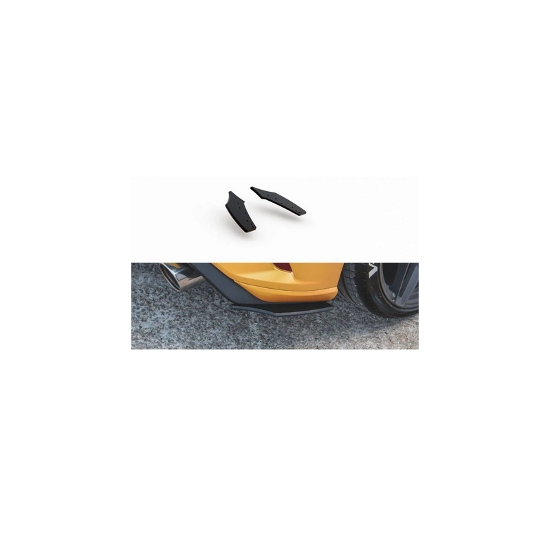 Sport Durabilité Lame Du Pare Chocs Arriere Maxton - Ford Focus ST Mk4 Noir