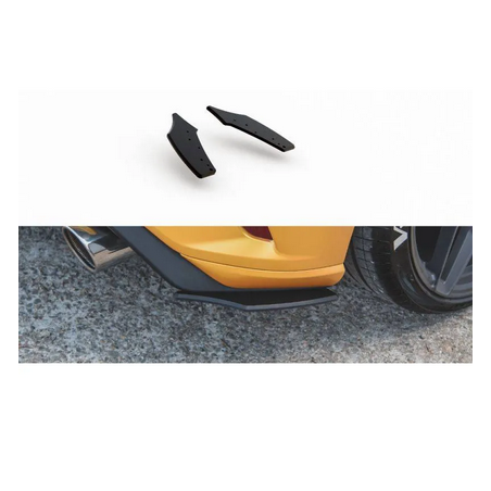 Sport Durabilité Lame Du Pare Chocs Arriere Maxton - Ford Focus ST Mk4 Noir