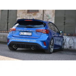 Rajout Du Pare-Chocs Arriere Avec Échappement Maxton - Ford Focus ST-Line Mk4 ABS \ Multibras Rajout Du Pare-Chocs Arriere Avec Échappement Maxton - Ford Focus ST-Line Mk4 ABS \ Multibras
