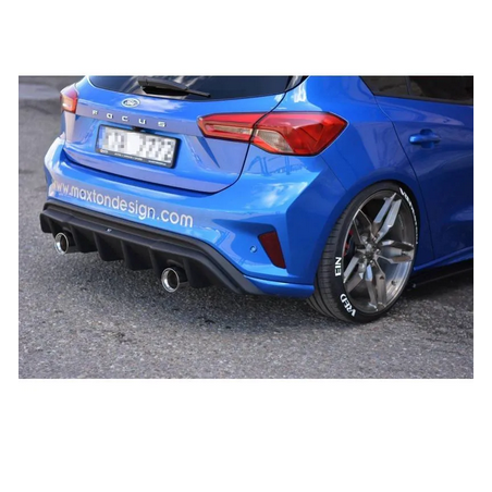 Rajout Du Pare-Chocs Arriere Avec Échappement Maxton - Ford Focus ST-Line Mk4 ABS \ Multibras