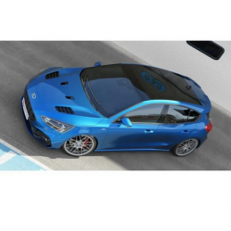 Prise D'Air Capot Maxton - Ford Focus ST-Line / ST Mk4 ( Plus Petits ) Noir Brillant