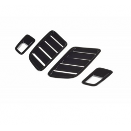 Prise D'Air Capot Maxton - Ford Focus ST-Line / ST Mk4 Noir Brillant