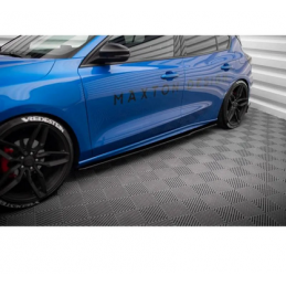 Rajouts Des Bas De Caisse Maxton - V.3 Ford Focus ST / ST-Line Mk4 Noir Brillant