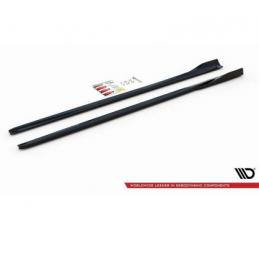 Rajouts Des Bas De Caisse V.4 Maxton - Ford Focus ST / ST-Line Mk4 Noir Brillant