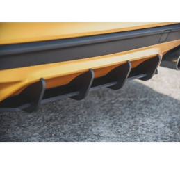 Sport Durabilité Central Diffuseur Arriere Maxton - Ford Focus ST Mk4 Noir