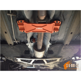 Renfort de châssis de tunnel arrière inférieur central à 4 points en alliage Fiesta MK7 et 7.5, MK8 1.5 ST et Puma ST