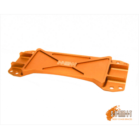 Renfort de châssis de tunnel arrière inférieur central à 4 points en alliage Fiesta MK7 et 7.5, MK8 1.5 ST et Puma ST