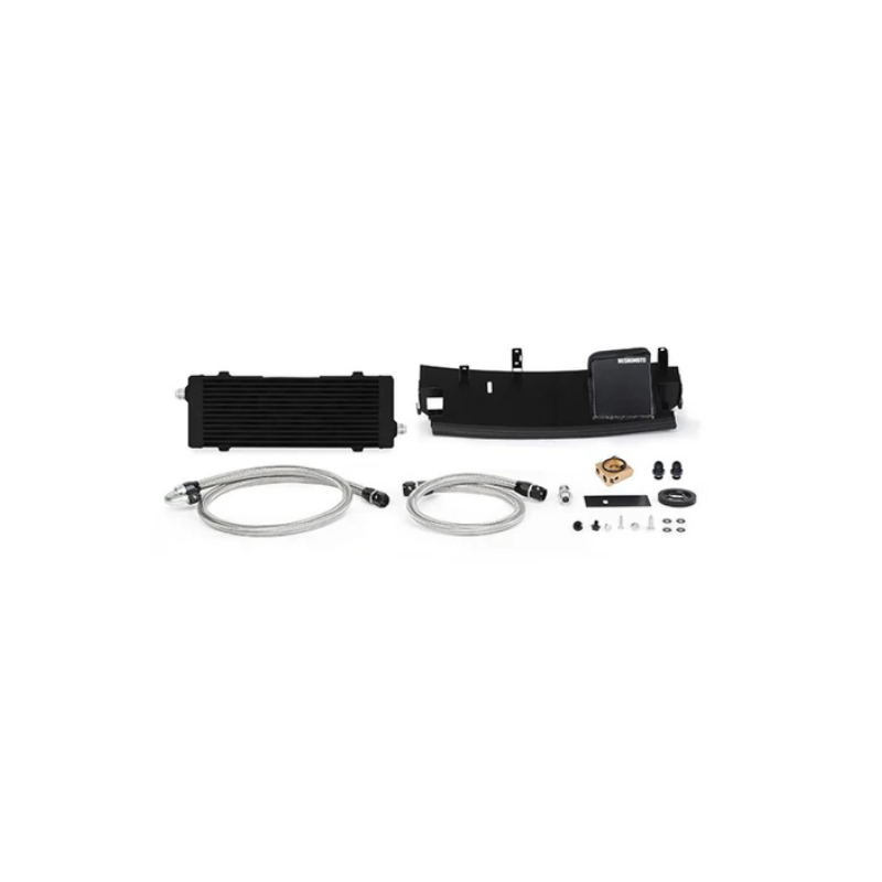 Refroidisseur d'huile thermostatique noire Mishimoto Ford Focus 16+ RS