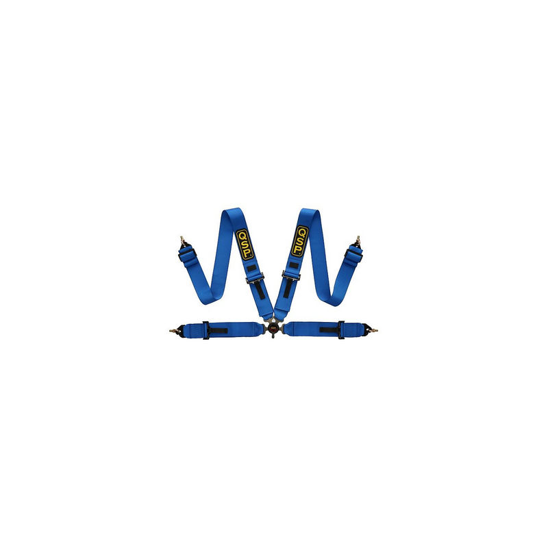 Ceinture de sécurité QSP 4-P 3/3 - NON FIA - Bleu