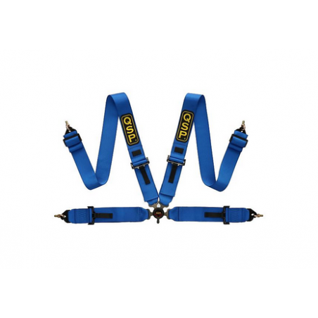 Ceinture de sécurité QSP 4-P 3/3 - NON FIA - Bleu