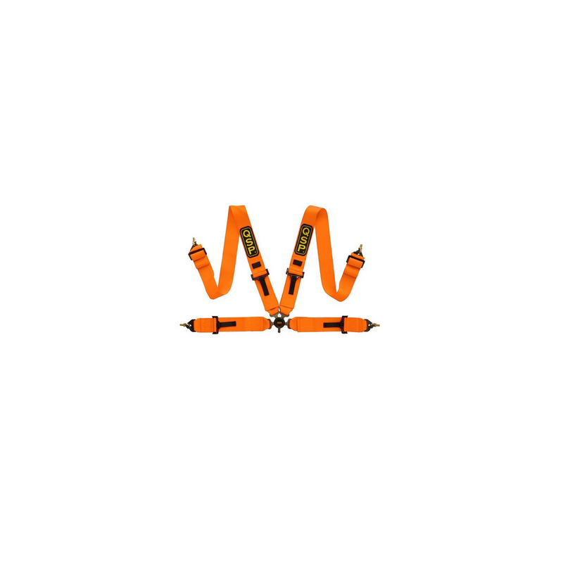 Ceinture de sécurité QSP 4-P 3/3 - NON FIA - Orange