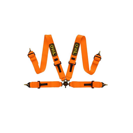 Ceinture de sécurité QSP 4-P 3/3 - NON FIA - Orange