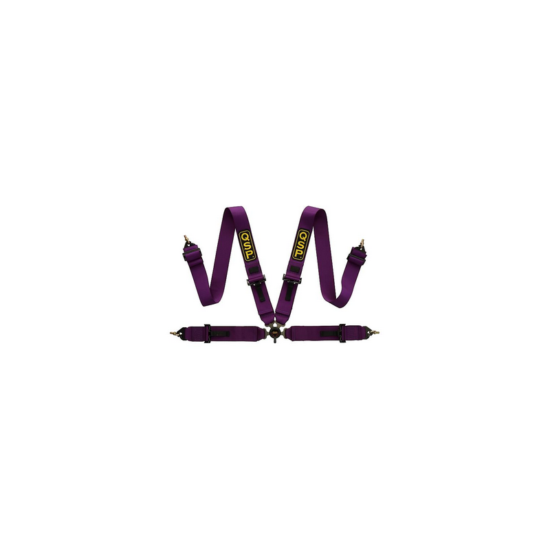 Ceinture de sécurité QSP 4-P 3/3 - NON FIA - Violet