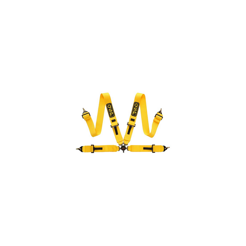 Ceinture de sécurité QSP 4-P 3/3 - NON FIA - Jaune Ceinture de sécurité QSP 4-P 3/3 - NON FIA - Jaune