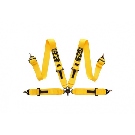 Ceinture de sécurité QSP 4-P 3/3 - NON FIA - Jaune