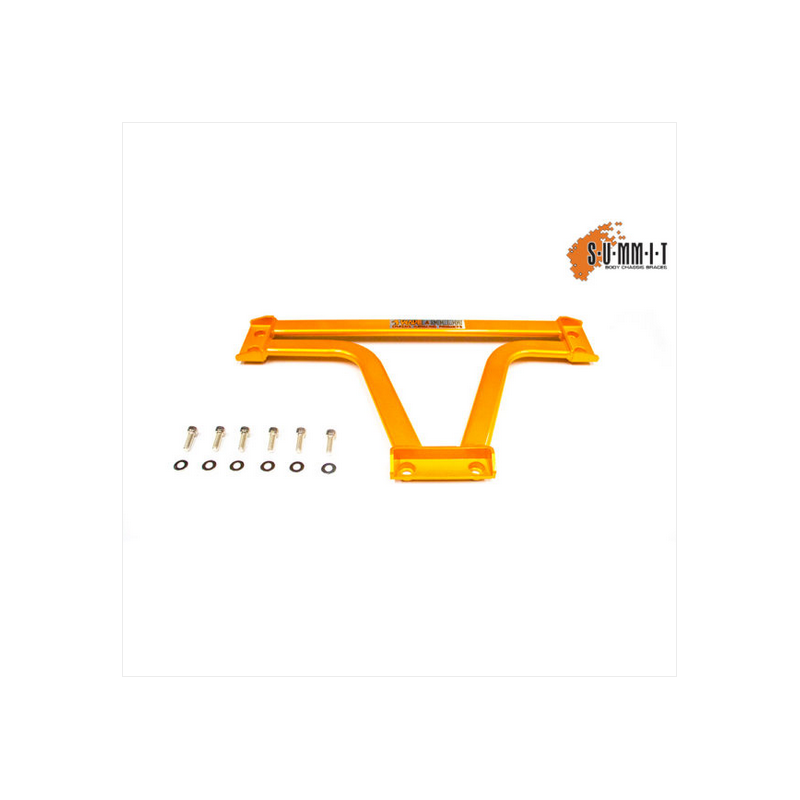 Renfort de sous-châssis inférieur avant à 6 points SWAVE & SUMMIT Mustang 2.3 et 5.0 Renfort de sous-châssis inférieur avant à 6 points SWAVE & SUMMIT Mustang 2.3 et 5.0