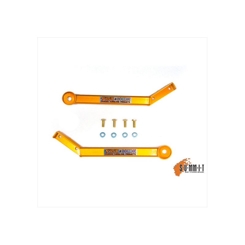 Barre de support en V pour châssis de carrosserie SWAVE & SUMMIT, sous-châssis inférieur arrière à 3 points Mustang 2.3 et 5.0 Barre de support en V pour châssis de carrosserie SWAVE & SUMMIT, sous-châssis inférieur arrière à 3 points Mustang 2.3 et 5.0