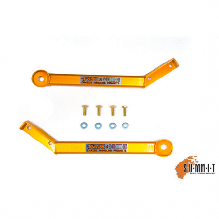 Barre de support en V pour châssis de carrosserie SWAVE & SUMMIT, sous-châssis inférieur arrière à 3 points Mustang 2.3 et 5.0