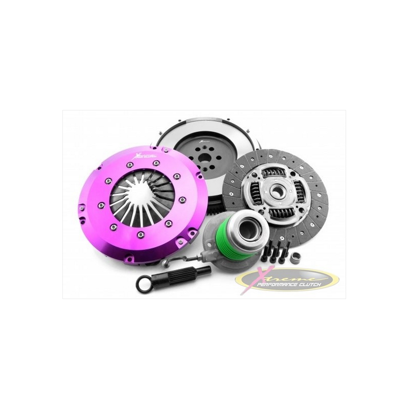 Xtreme Clutch – Mustang 2,3 L EcoBoost – Kit d'embrayage organique simple robuste avec volant moteur et CSC