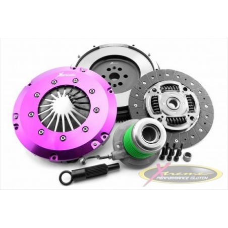 Xtreme Clutch – Mustang 2,3 L EcoBoost – Kit d'embrayage organique simple robuste avec volant moteur et CSC