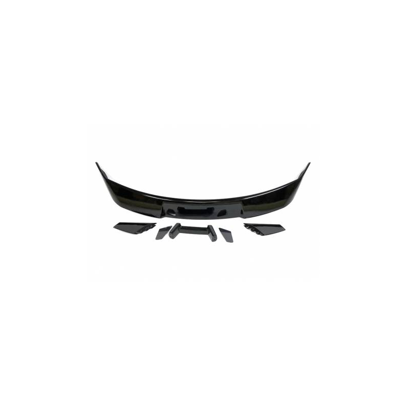 Aileron Ford Mustang 15-19 Look GT500 Noir brillant