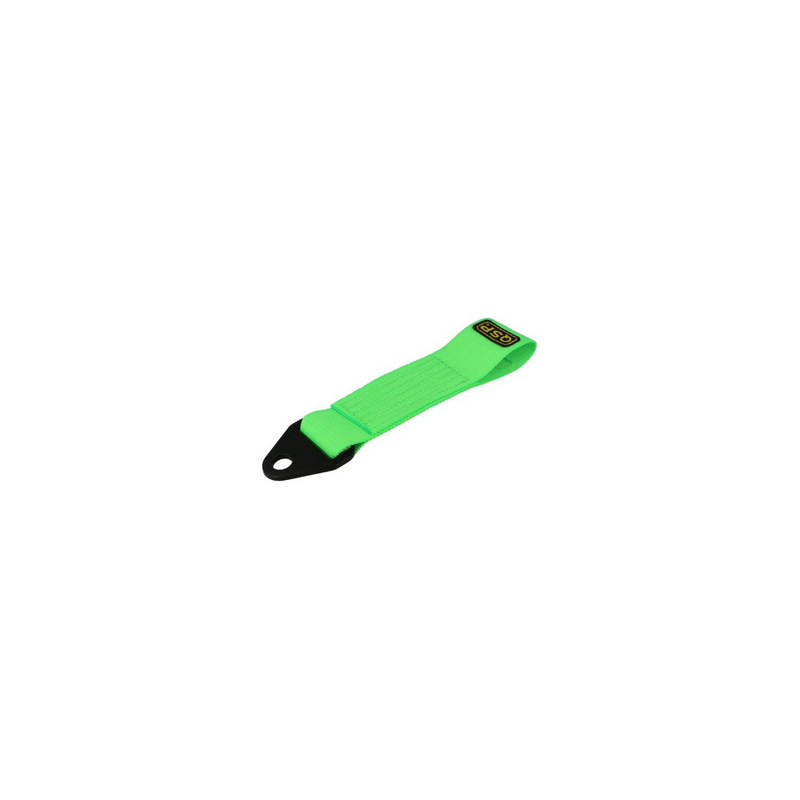 Sangle de remorquage FIA robuste QSP 2 - VERT FLUO Sangle de remorquage FIA robuste QSP 2 - VERT FLUO