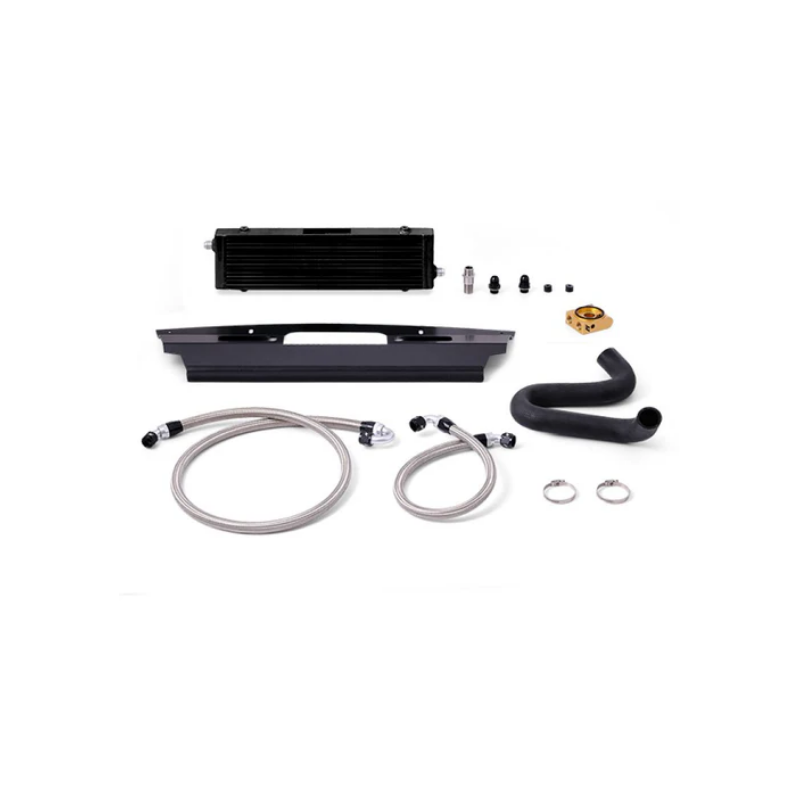Kit de refroidisseur d'huile noir Mishimoto Ford Mustang 15+ GT