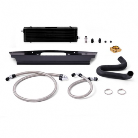 Kit de refroidisseur d'huile noir Mishimoto Ford Mustang 15+ GT