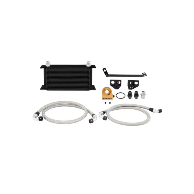 Radiateur d'huile thermostatique noir Mishimoto Ford Mustang 15+ EcoB