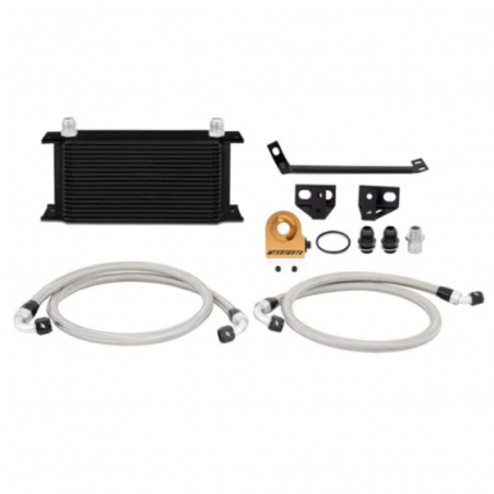 Radiateur d'huile thermostatique noir Mishimoto Ford Mustang 15+ EcoB