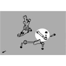 Bras inférieur avant-arrière Ford Mustang Bras inférieur avant-arrière Ford Mustang