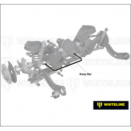 Barre antiroulis arrière Whiteline Ford Focus RS MK2