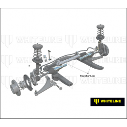 Biellettes de barre stab avant reglables Whiteline FORD FOCUS ST  MK4