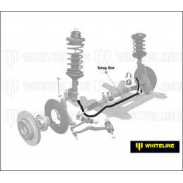 Barre antiroulis aavant reglable Whiteline Ford Mustang S550