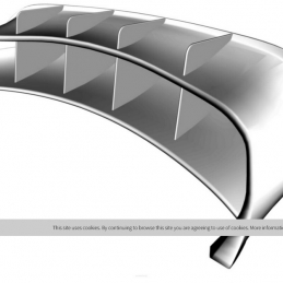 Aileron carbone Nutron RX WRC pour Ford Focus RS/ST mk3.5
