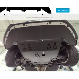 Plaque de protection Nutron IC en aluminium de 2 mm pour Ford Focus RS mk3 Plaque de protection Nutron IC en aluminium de 2 mm pour Ford Focus RS mk3