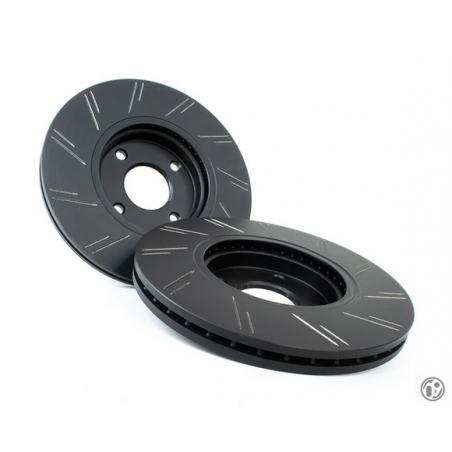 Paire de disques de frein avant rainurés 09D Fiesta ST Mk7/Mk8/8.5