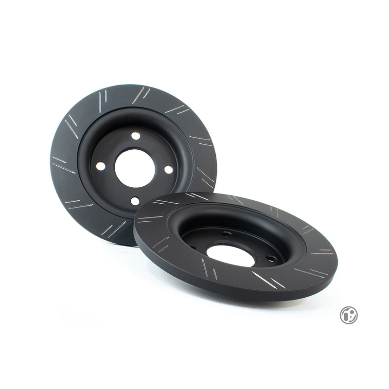 Paire de disques de frein arrière rainurés 09D Fiesta ST Mk8/8.5