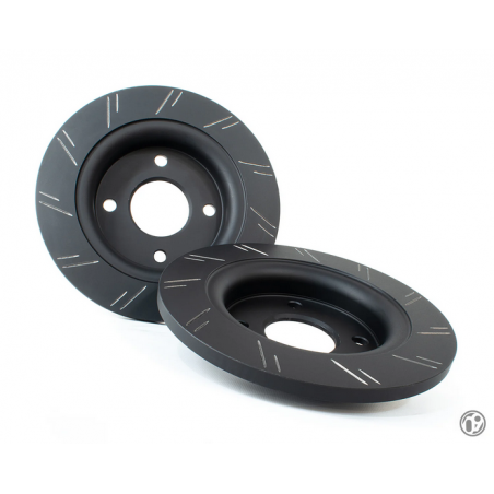 Paire de disques de frein arrière rainurés 09D Fiesta ST Mk8/8.5