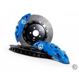 09D Front Brake Kit 6 Pot 380x34mm (Nitrous Blue) Focus RS Mk3