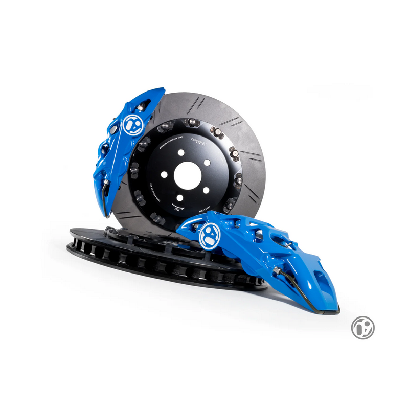 09D Front Brake Kit 6 Pot 380x34mm (Nitrous Blue) Focus RS Mk3