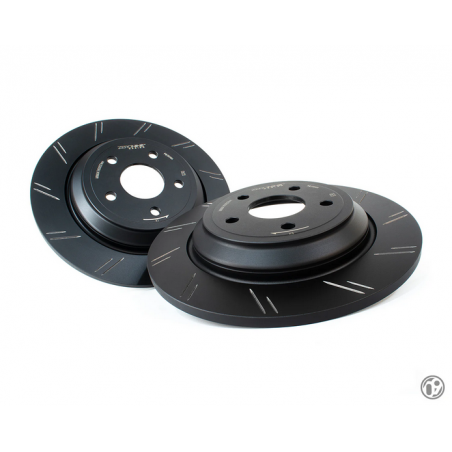 Paire de disques de frein arrière rainurés 09D Focus RS Mk3 - ST Mk4/4.5
