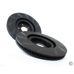 Paire de disques de frein avant rainurés 09D Focus ST Mk4